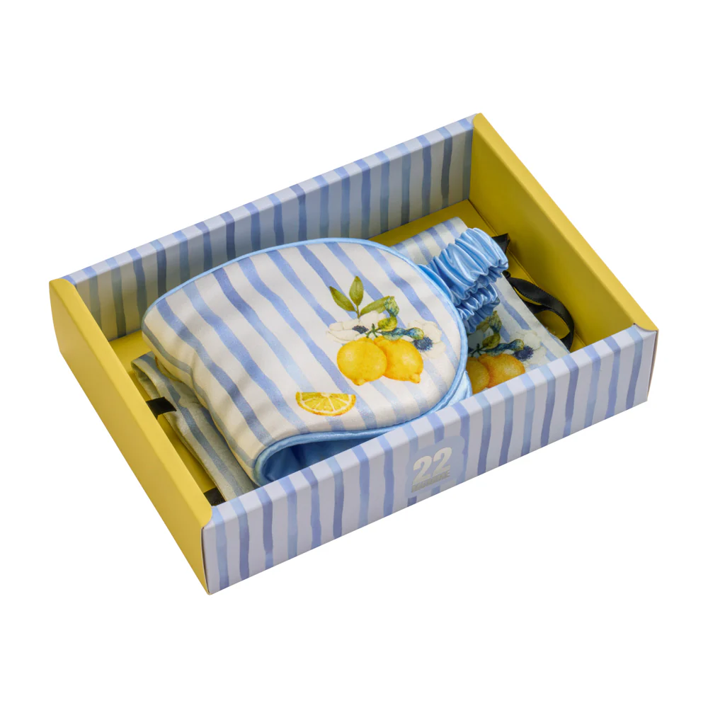 Sleep Mask - Lemon Bloom - Image 4