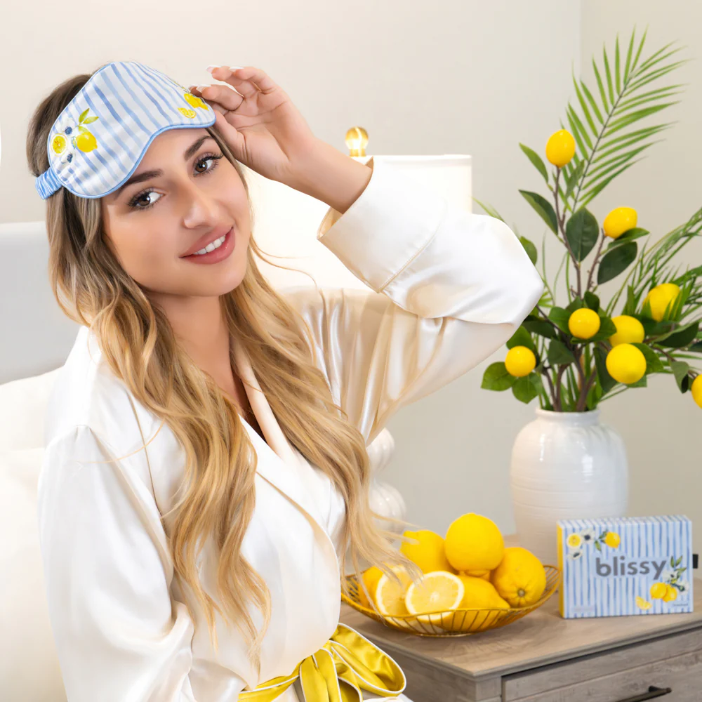 Sleep Mask - Lemon Bloom - Image 7