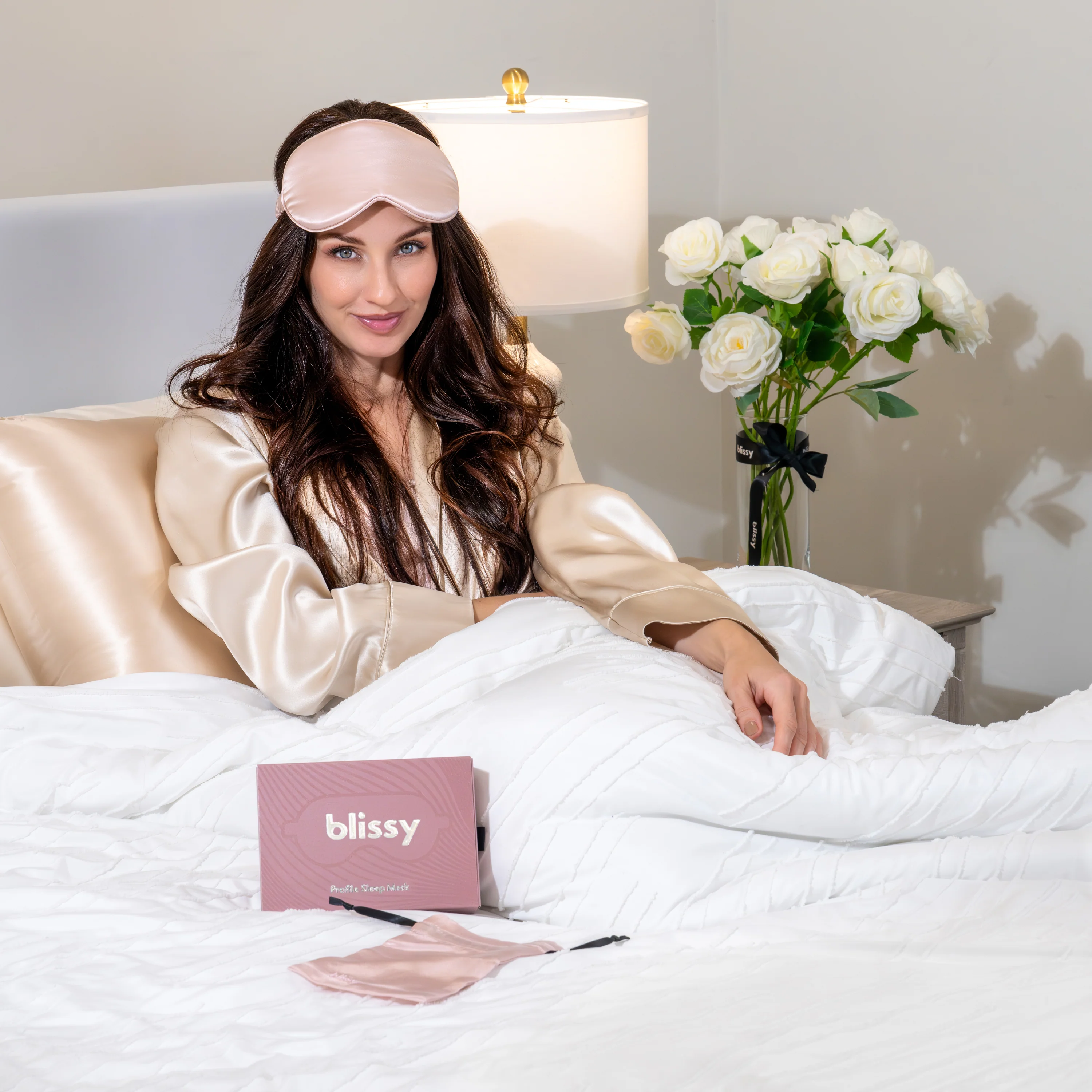 Sleep Mask - Pink - Profile - Image 7