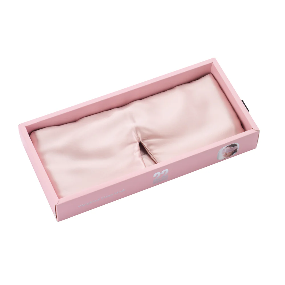Sleep Mask - Pink - Weighted - Image 5