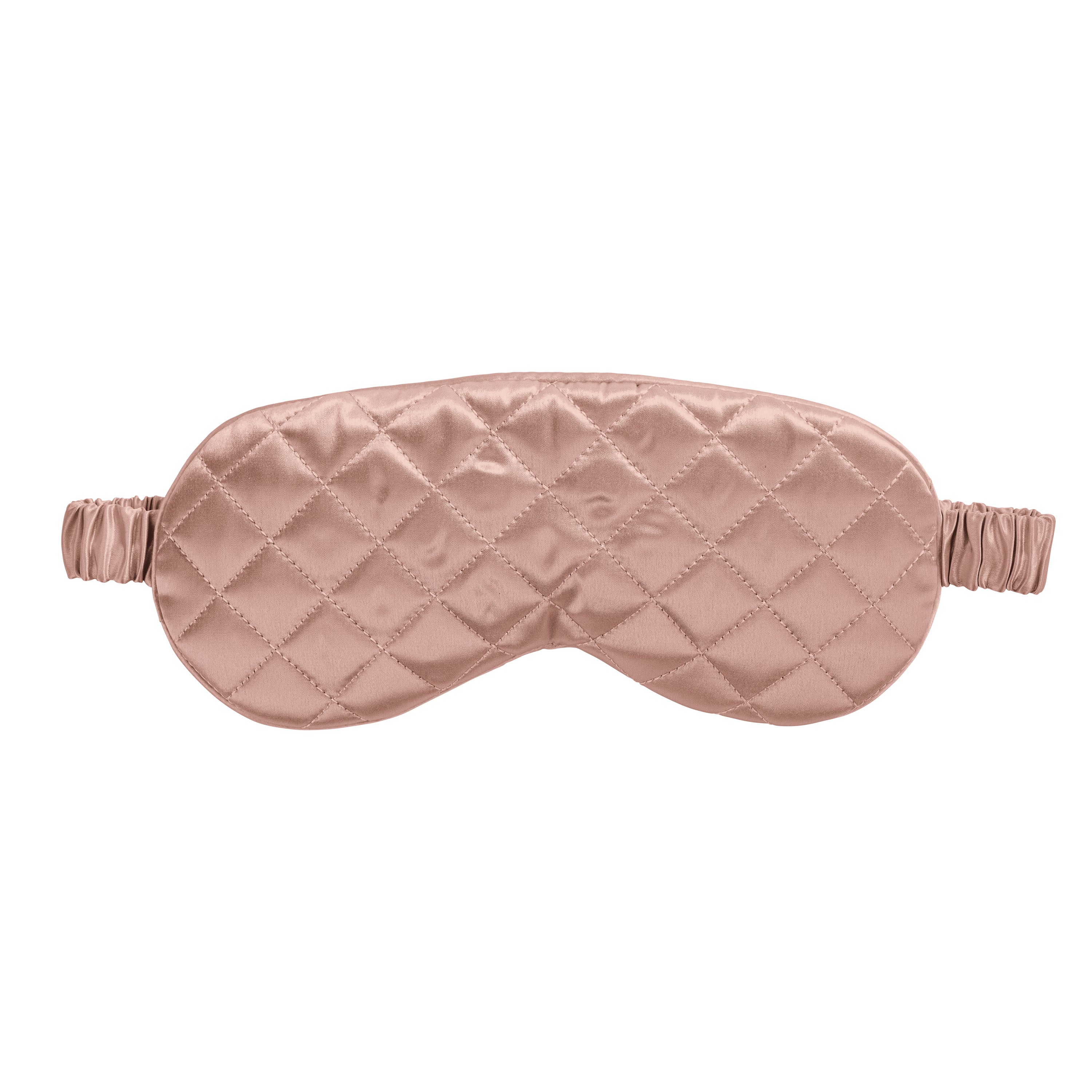 Sleep Mask - Rose Gold - Diamond Quilted - Image 6