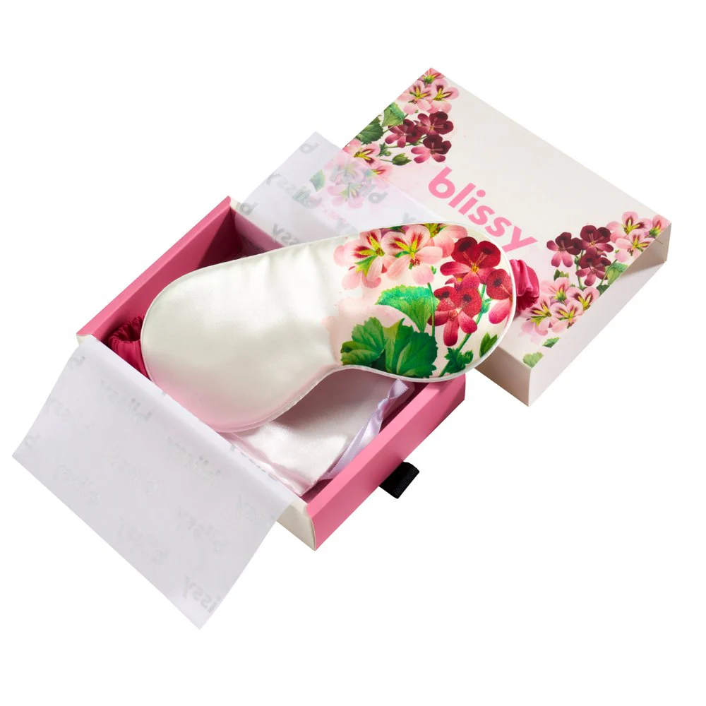 Sleep Mask - Zodiac Flower - Scorpio Geranium - Image 6