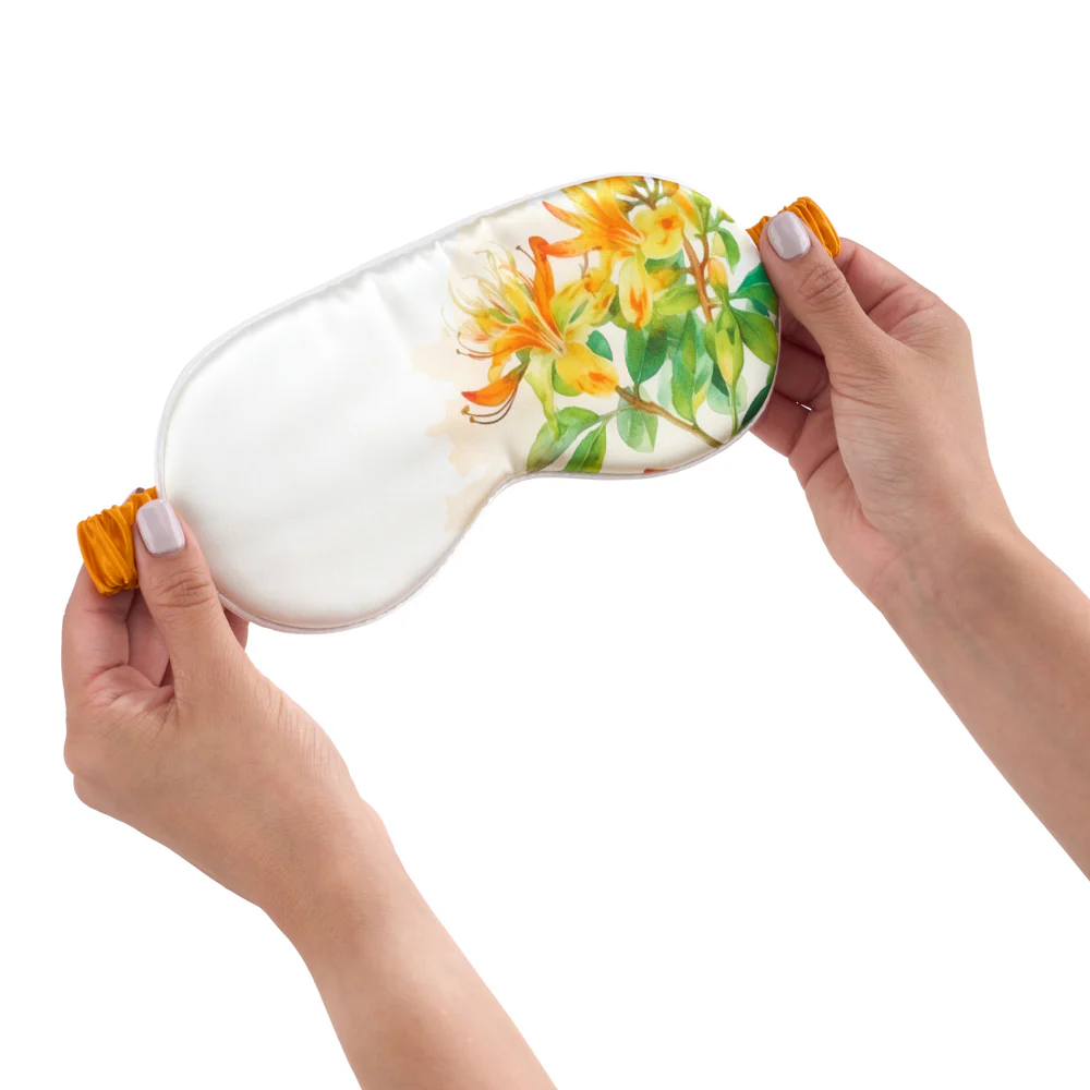 Sleep Mask - Zodiac Flower - Aries Honeysuckle - Image 5